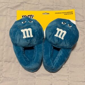M&M'S Blue Character Slippers